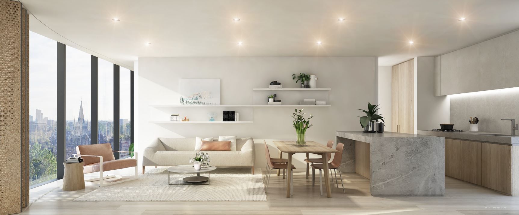 2 bedrooms New Apartments / Off the Plan in  MELBOURNE VIC, 3004