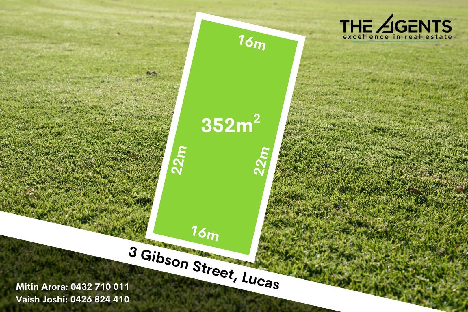 Vacant land in 3 Gibson Street, LUCAS VIC, 3350
