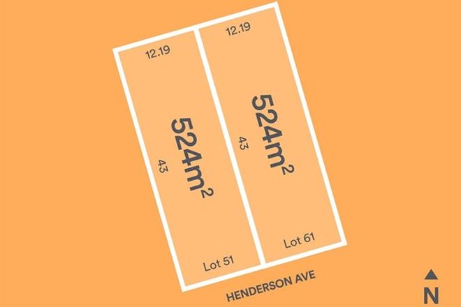 Picture of Lot 51 & 6 Henderson Avenue, WOODVILLE WEST SA 5011