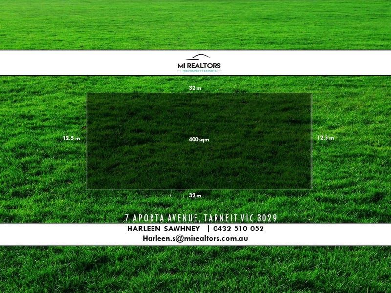 Vacant land in 7 Aporta Avenue, TARNEIT VIC, 3029