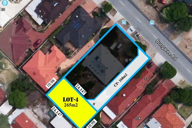 Picture of Lot 4/75 Bungaree Road, WILSON WA 6107