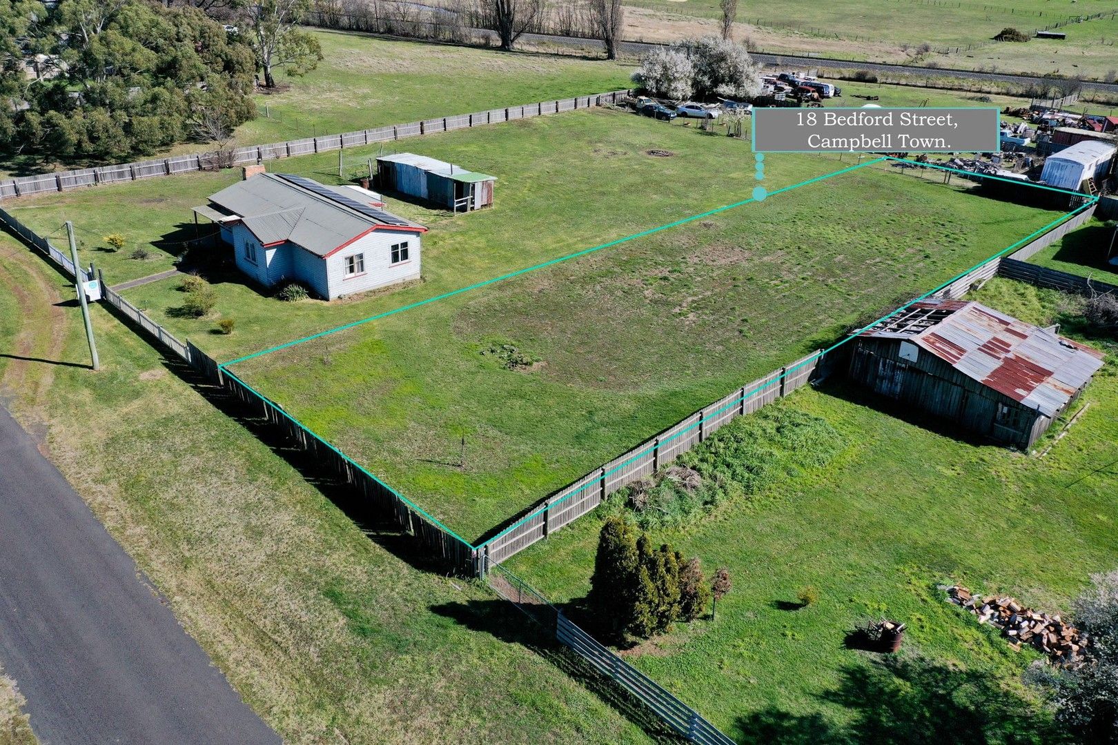 Vacant land in 18 Bedford Street, CAMPBELL TOWN TAS, 7210