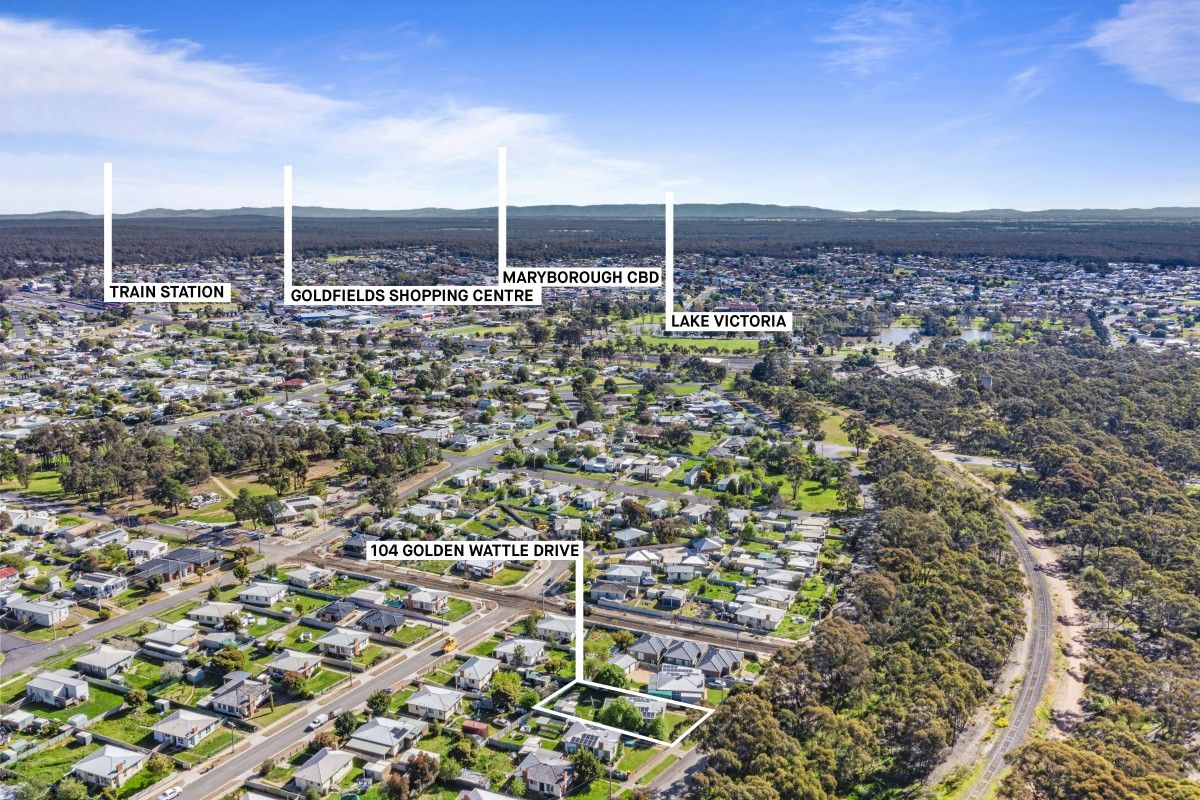 3 bedrooms House in 104 Golden Wattle Drive MARYBOROUGH VIC, 3465