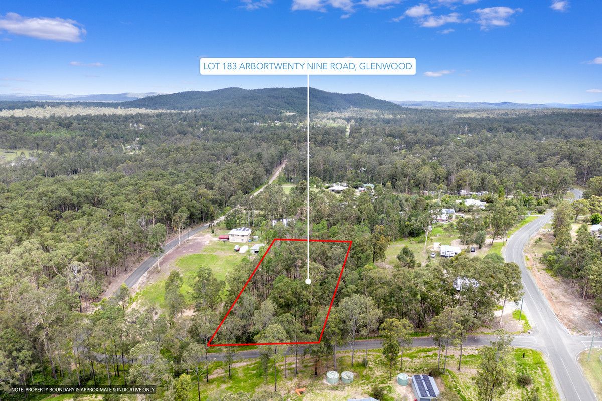 Vacant land in 183 Arbortwentynine Road, GLENWOOD QLD, 4570