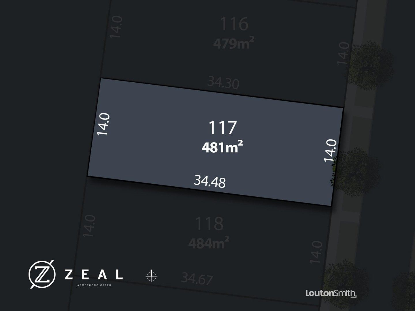 Vacant land in Lot 117/430 Horseshoe Bend Road, ARMSTRONG CREEK VIC, 3217