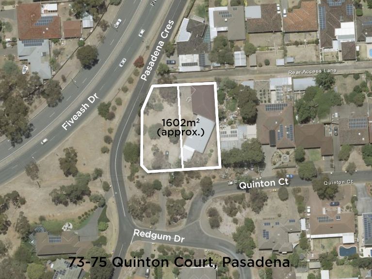 Vacant land in 73-75 Quinton Court, PASADENA SA, 5042