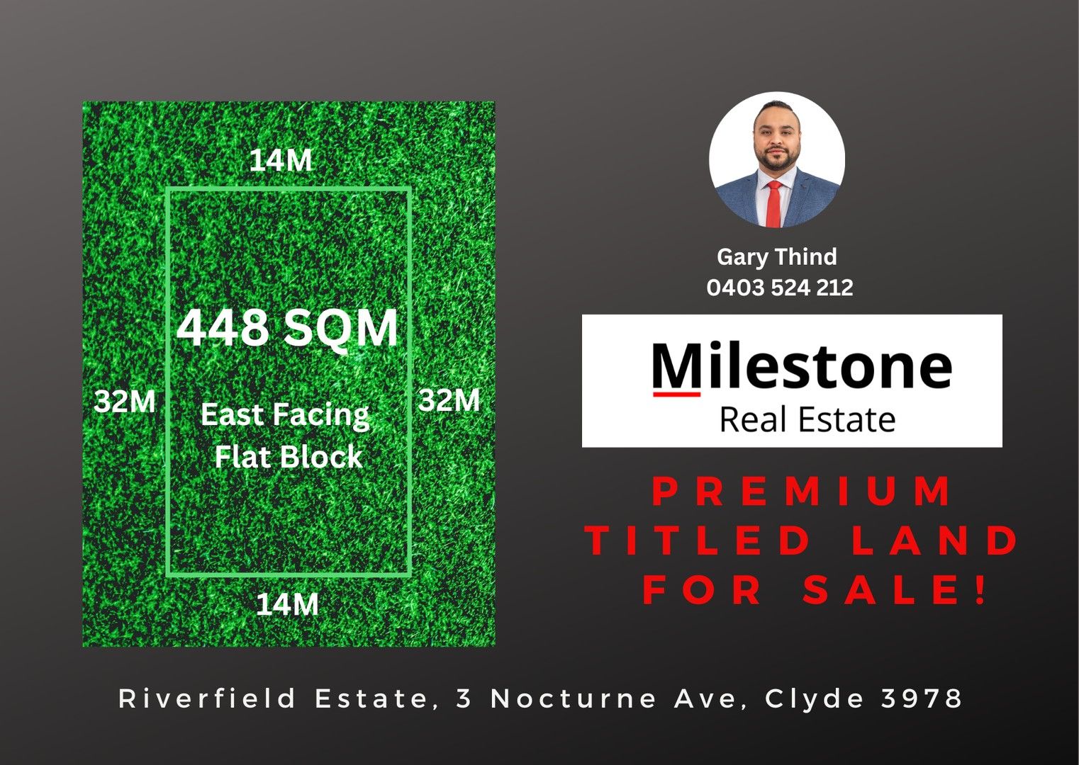 Vacant land in 3 Nocturne ave, CLYDE VIC, 3978