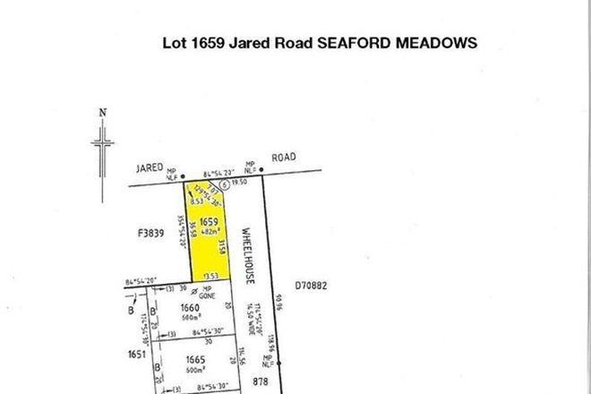 Picture of Lot 1659 Jared Road, SEAFORD MEADOWS SA 5169