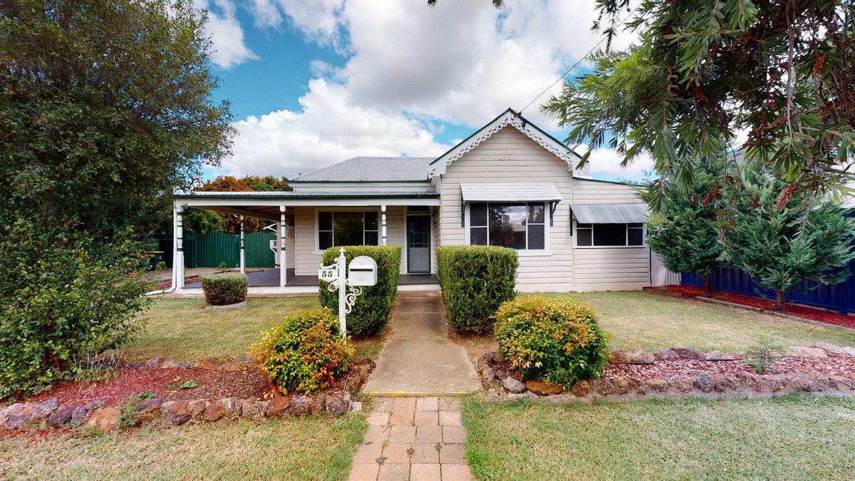 3 bedrooms House in 55 Abbott Street GUNNEDAH NSW, 2380