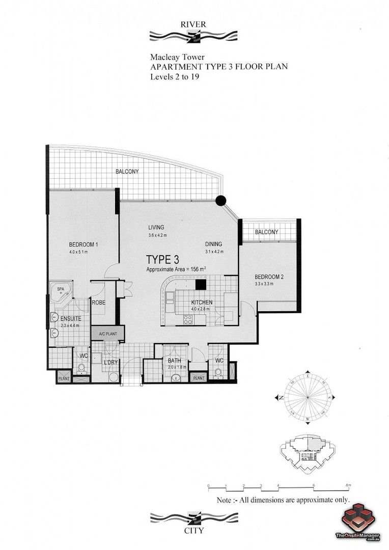 2 bedrooms Apartment / Unit / Flat in ID:21093980/8 Goodwin St KANGAROO POINT QLD, 4169