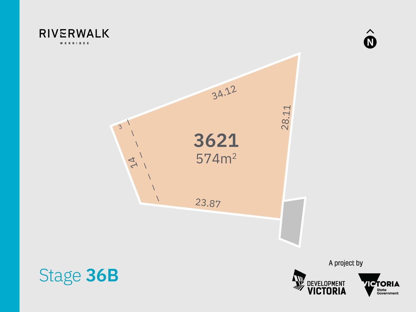 Vacant land in Lot 3621 (Riverwalk) Farm Road, WERRIBEE VIC, 3030