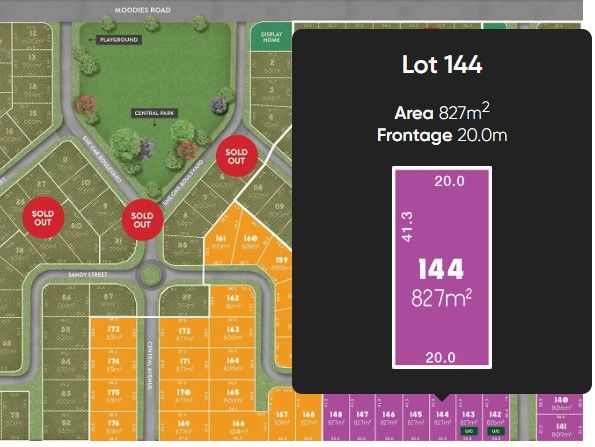 New land in Lot 144 Daybreak Drive, BARGARA QLD, 4670