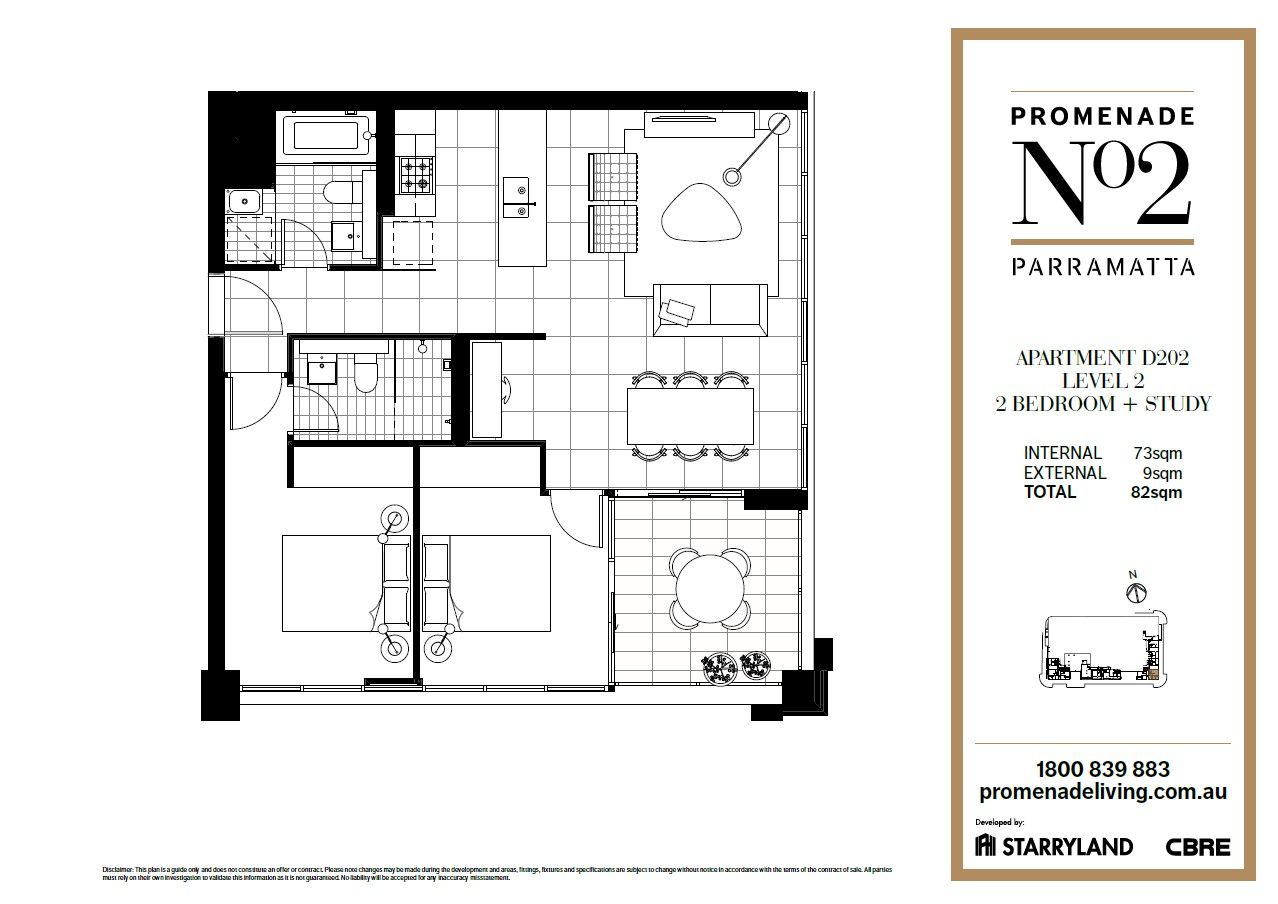 D202/1 Broughton Street, Parramatta NSW 2150, Image 2