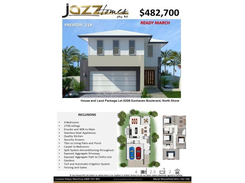 4 bedrooms Vacant land in 5208 Sunhaven Boulevard BURDELL QLD, 4818