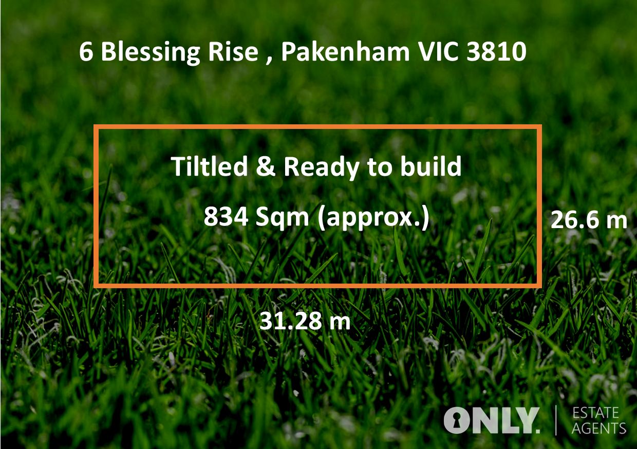 Vacant land in 6 Blessing Rise, PAKENHAM VIC, 3810