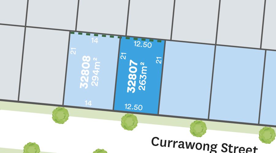 New land in Lot 32807 Currawong Street, KALKALLO VIC, 3064