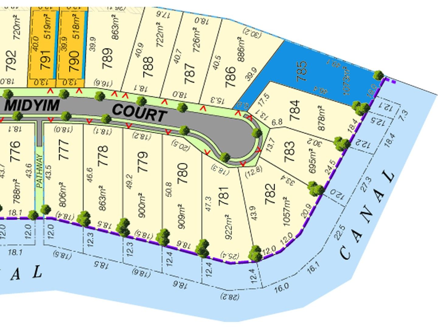 Vacant land in Lot 785 Midyim Court, BANKSIA BEACH QLD, 4507