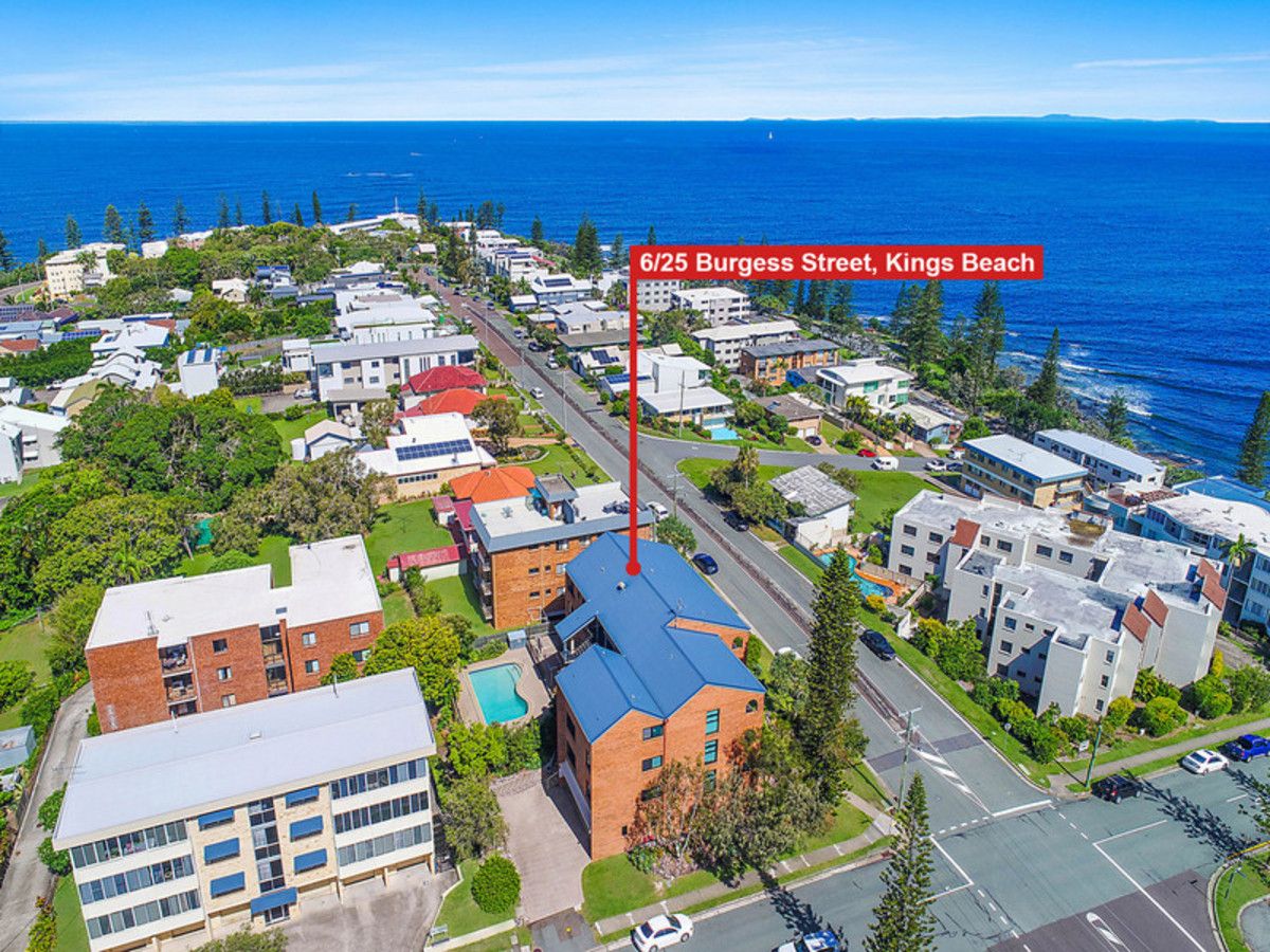 2 bedrooms Apartment / Unit / Flat in 6/25 Burgess Street KINGS BEACH QLD, 4551