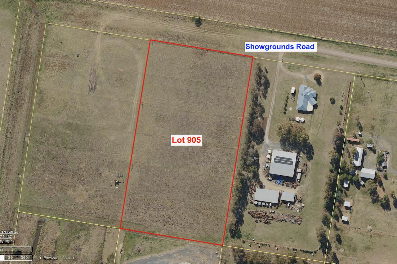 Lot 905 Showgrounds Road, Oakey QLD 4401 Vacant Land for Sale