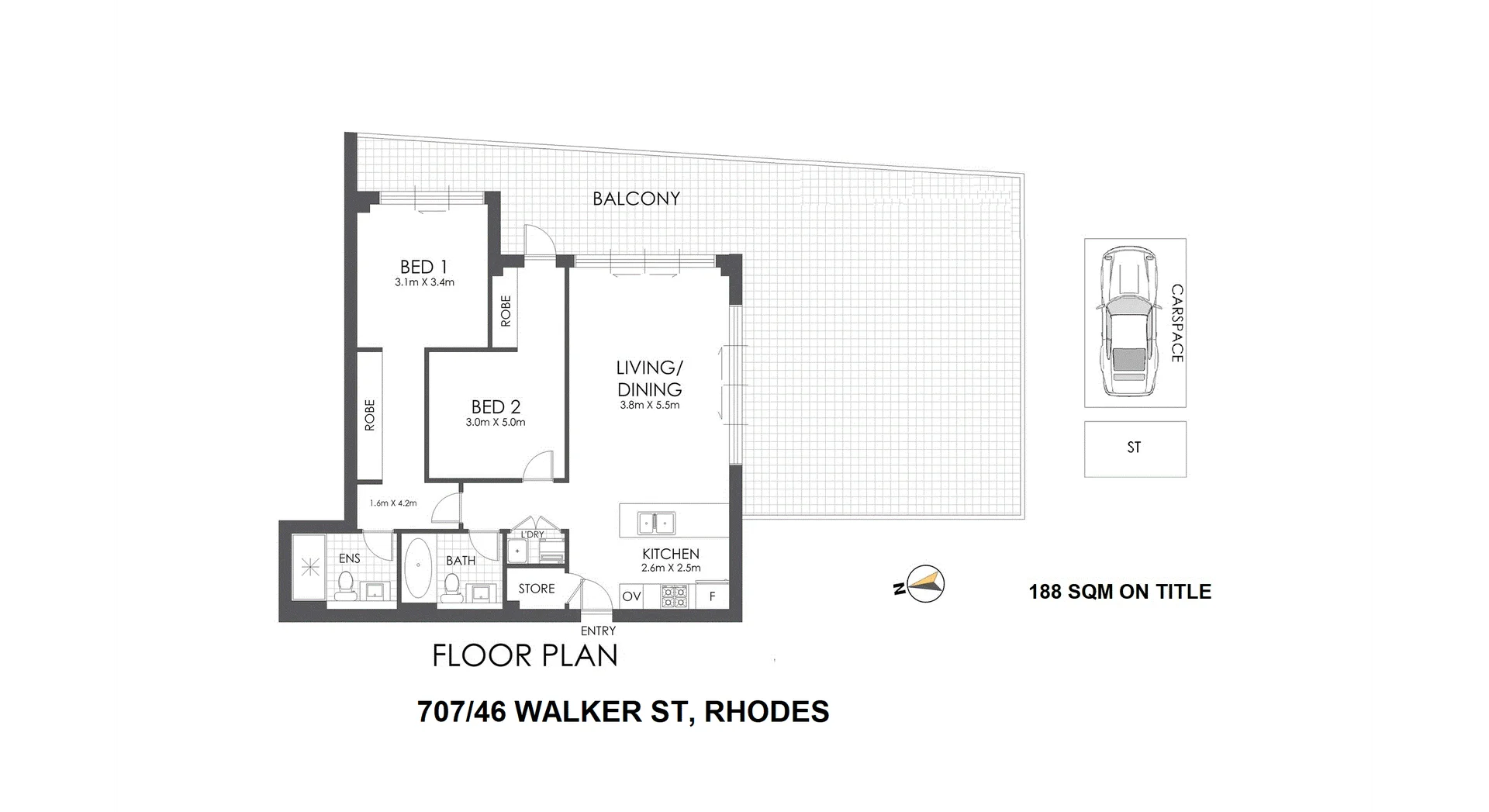 Additional image 10 of 707/46 Walker St, Rhodes NSW 2138