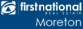 First National Real Estate Moreton's logo
