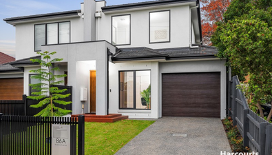 Picture of 86A Beddoe Avenue, BENTLEIGH EAST VIC 3165