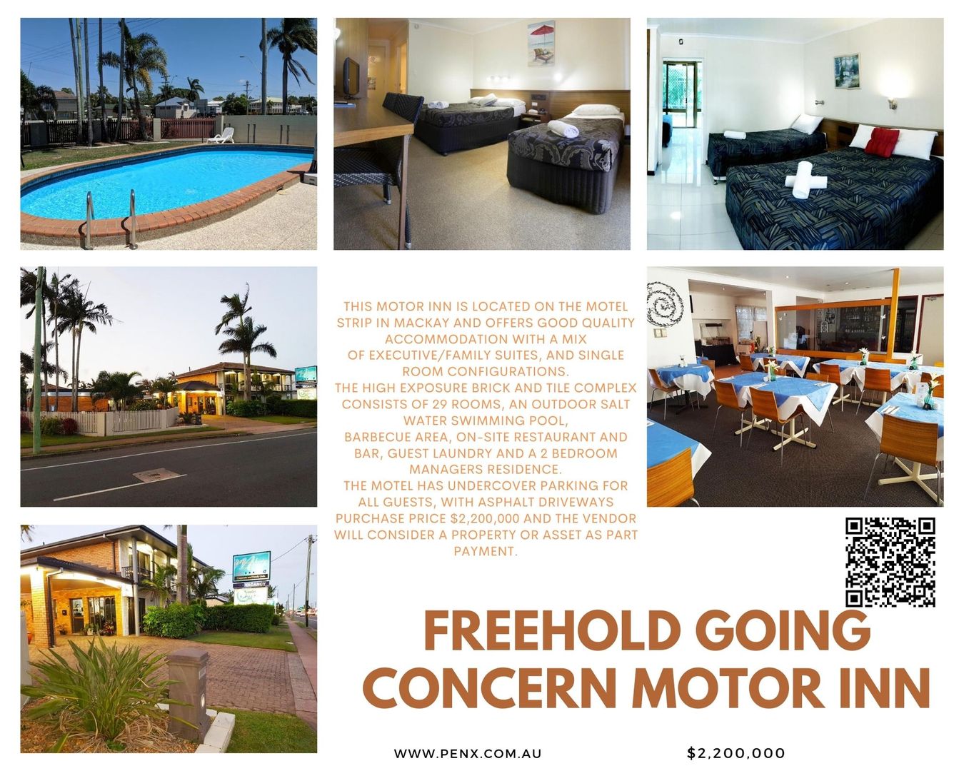 Ingham QLD 4850 19 beds block of units for Sale, 1,775,000