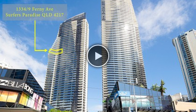Picture of 1334/9 Ferny Avenue, SURFERS PARADISE QLD 4217