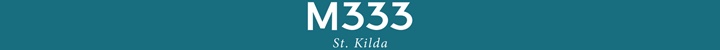Branding for M333 - St Kilda