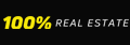 100% REAL ESTATE's logo