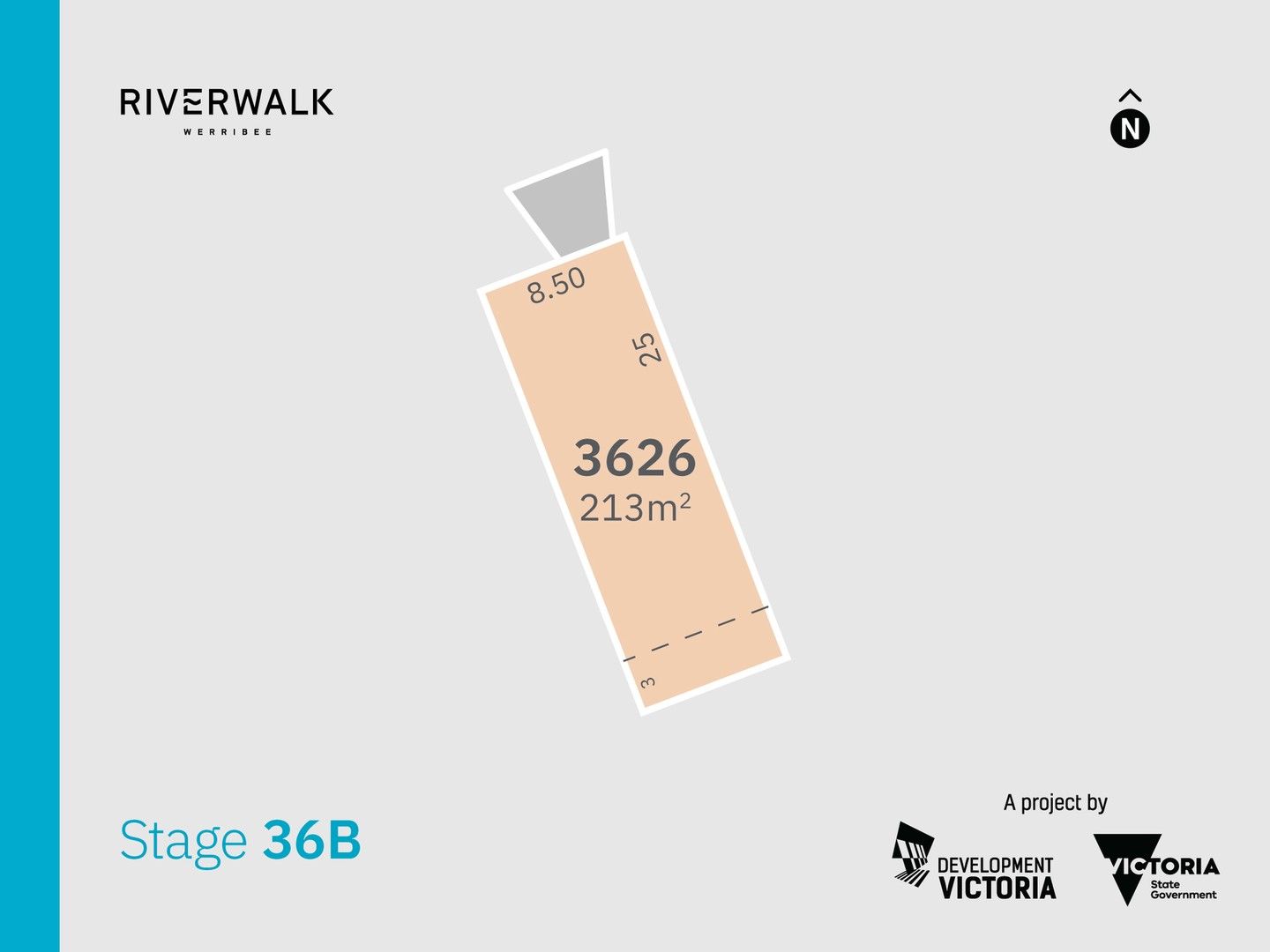 Vacant land in Lot 3626 (Riverwalk) Powlett Street, WERRIBEE VIC, 3030