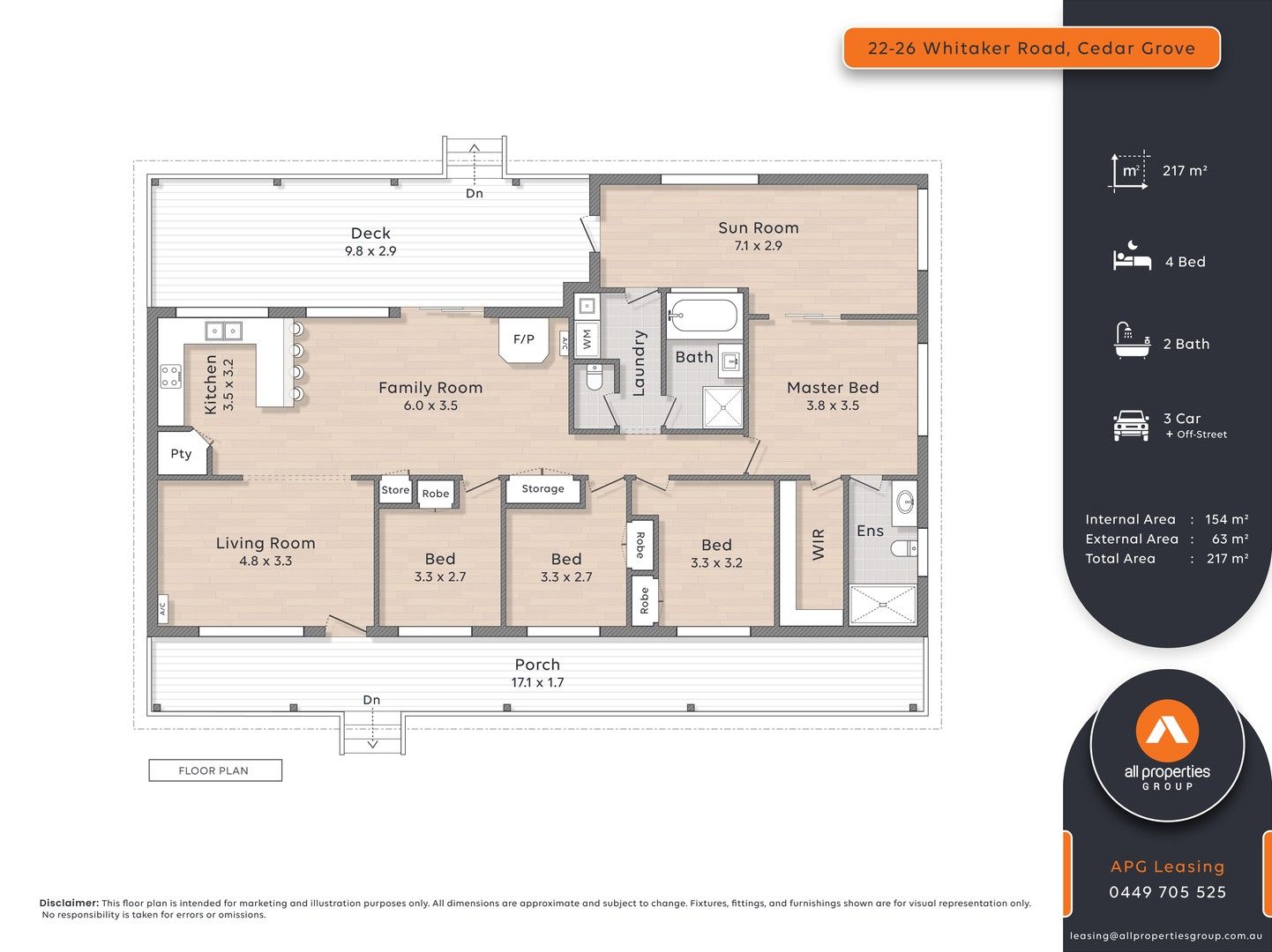 4 bedrooms Acreage / Semi-Rural in 22-26 Whitaker Road CEDAR GROVE QLD, 4285