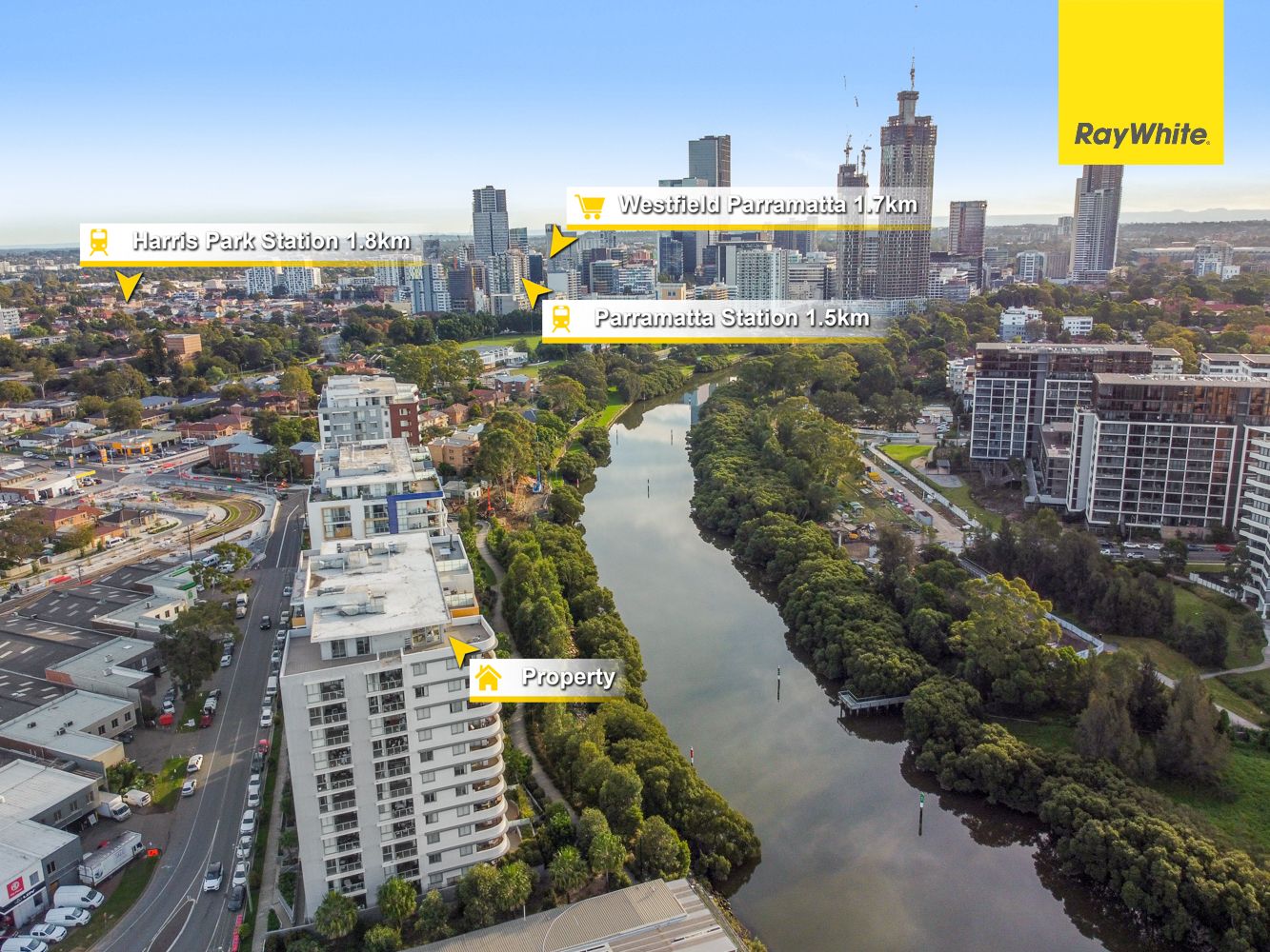 3 bedrooms Apartment / Unit / Flat in 1102/8 River Road West PARRAMATTA NSW, 2150