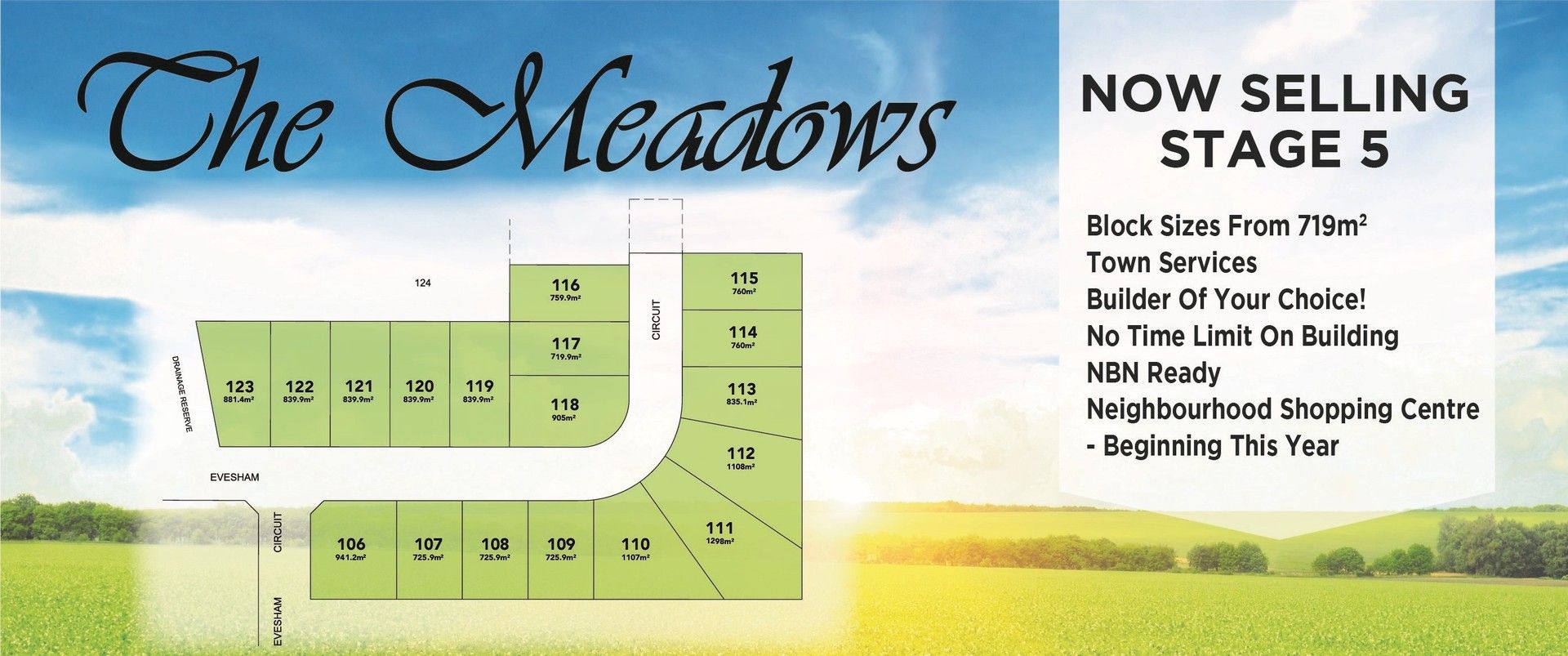 Lot 121/Stage 5 The Meadows Estate, Evesham Circuit, Tamworth NSW 2340, Image 1