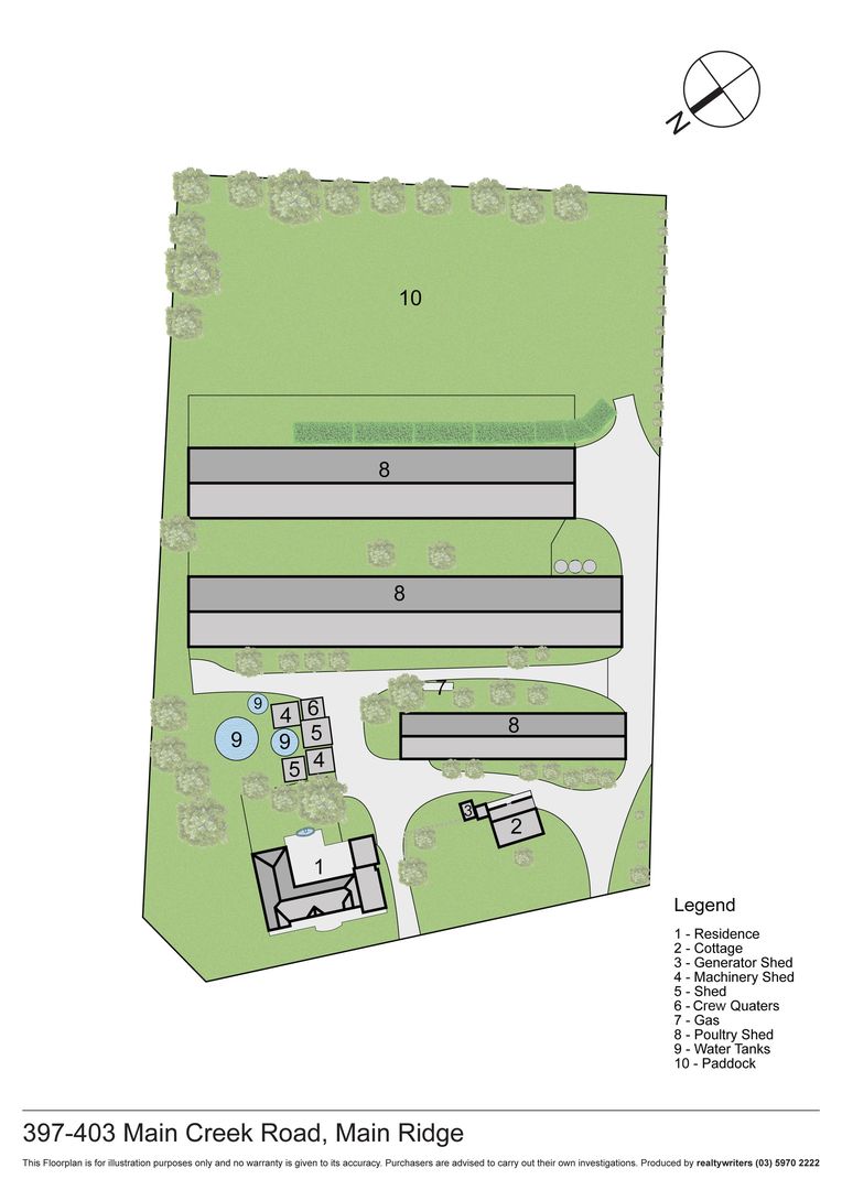 397 - 403 Main Creek Road, Main Ridge VIC 3928 - House for Sale