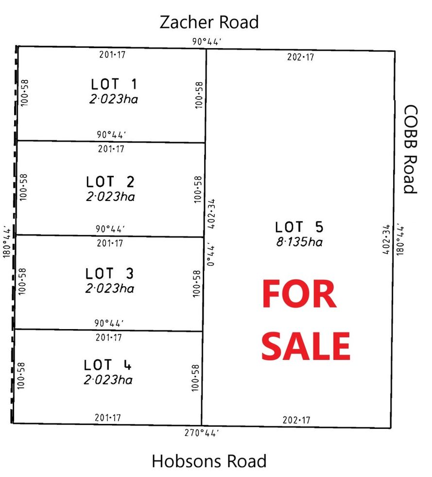 Vacant land in Lot 5 Cobb Road, LONGFORD VIC, 3851