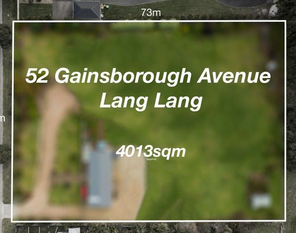 52 Gainsborough Avenue, Lang Lang VIC 3984