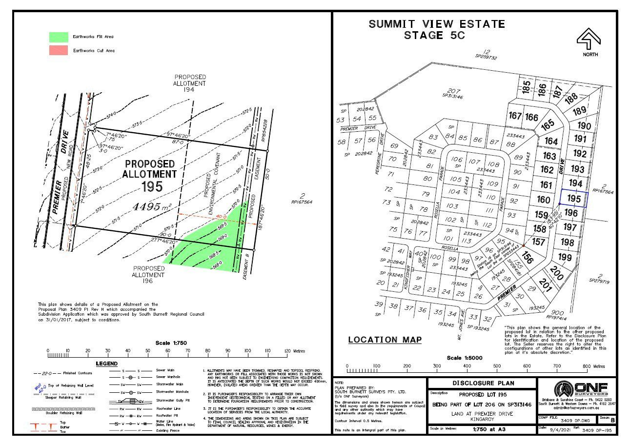 Lot 195 Premier Drive, Kingaroy QLD 4610, Image 2