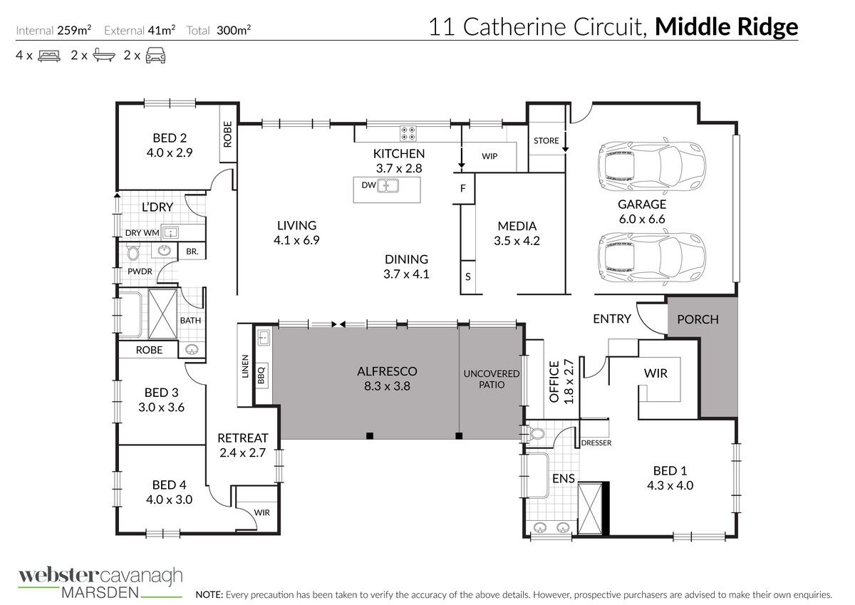 11 Catherine Circuit, Middle Ridge QLD 4350, Image 2