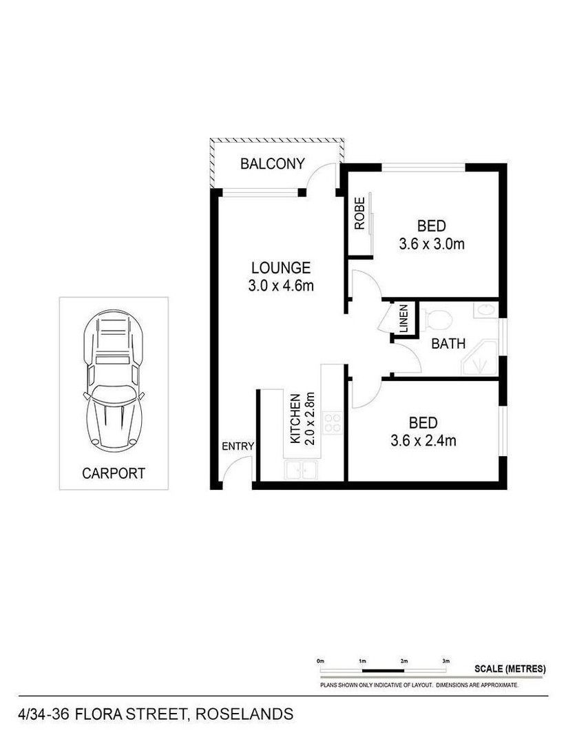 2 bedrooms Apartment / Unit / Flat in 4/34-36 Flora Street ROSELANDS NSW, 2196