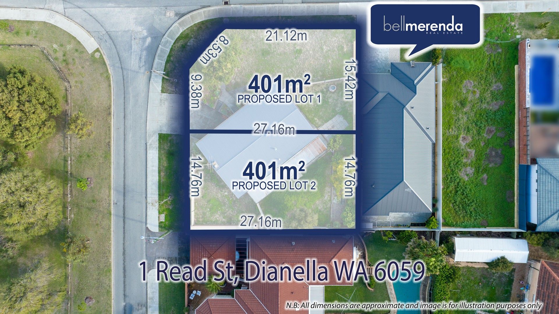 Vacant land in 1 (Lot 2) Read Street, DIANELLA WA, 6059