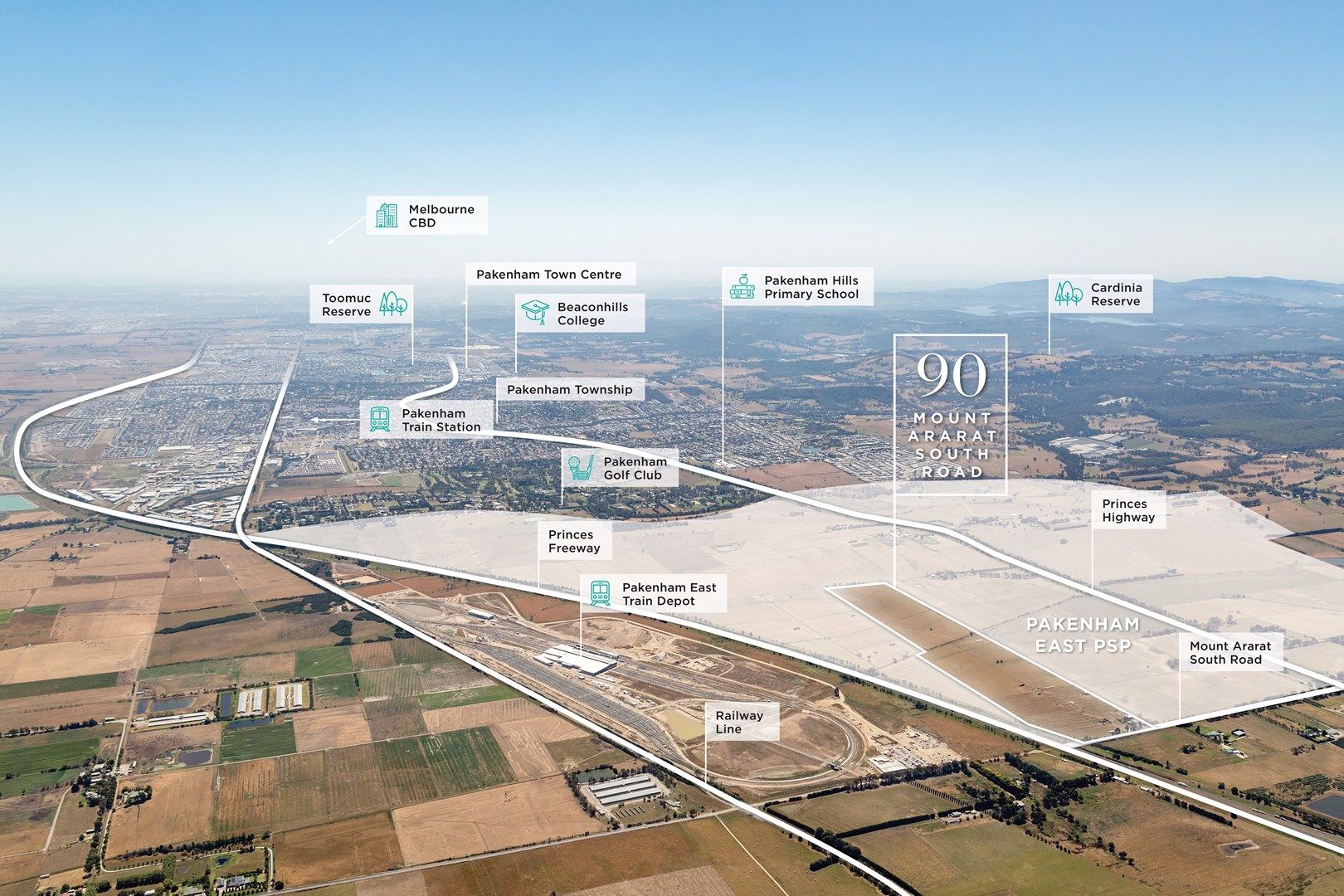 90 Mount Ararat South Road, Nar Nar Goon Property History & Address