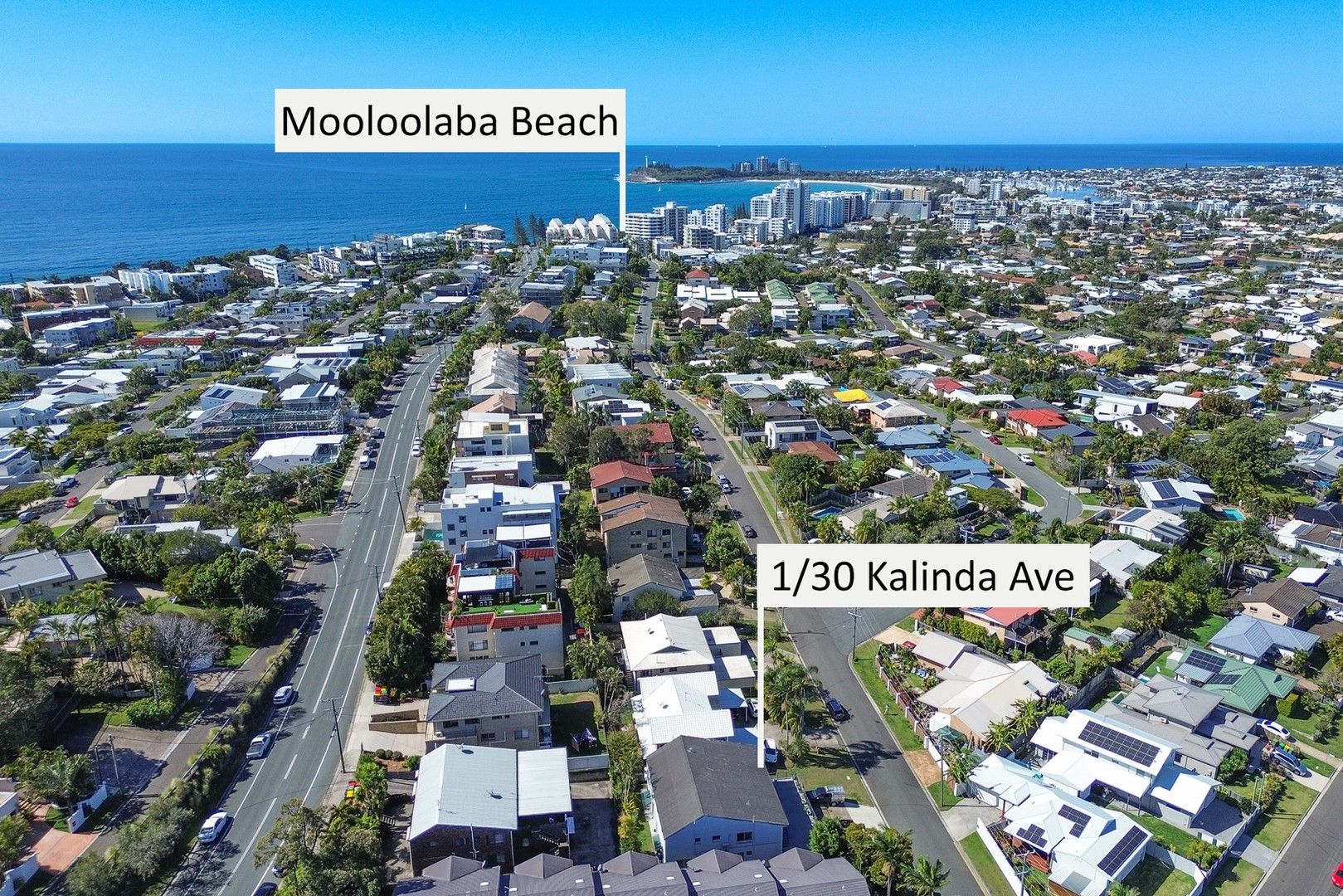 2 bedrooms Apartment / Unit / Flat in Unit 1/30 Kalinda Avenue MOOLOOLABA QLD, 4557