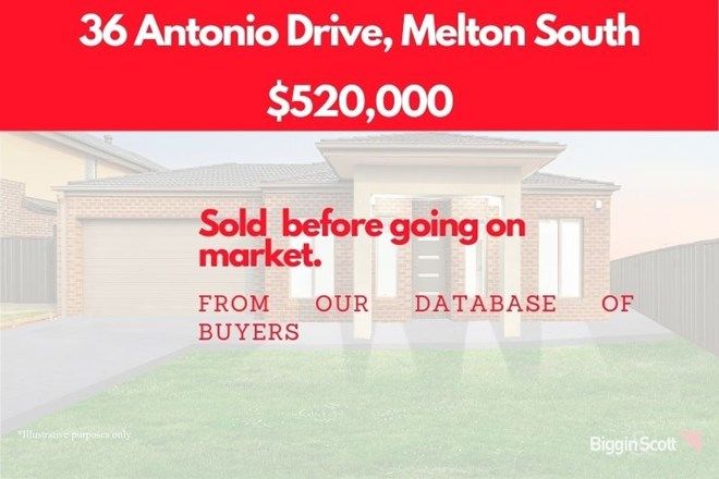 Picture of 36 Antonio Drive, MELTON SOUTH VIC 3338