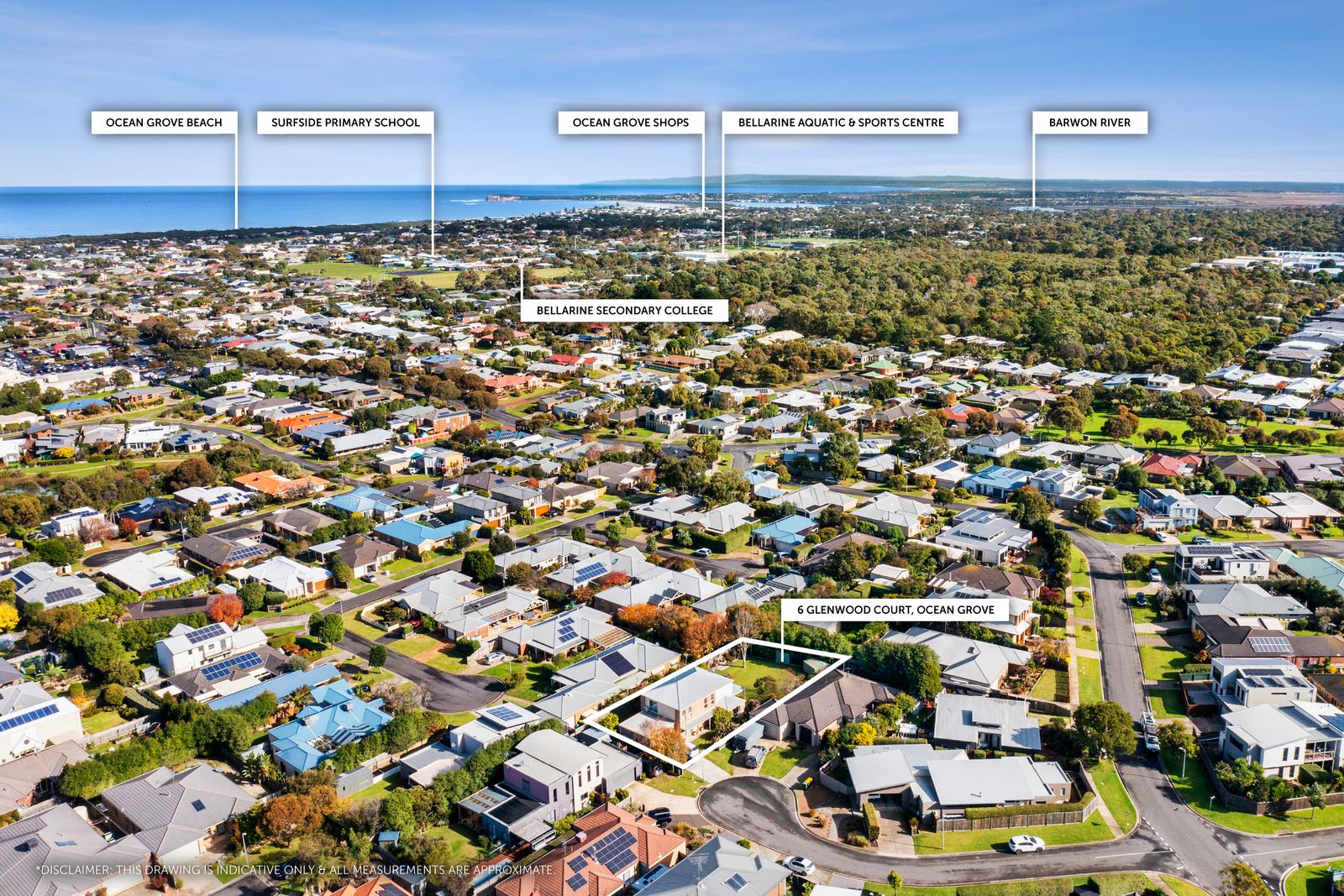 6 Glenwood Court, Ocean Grove VIC 3226 Domain