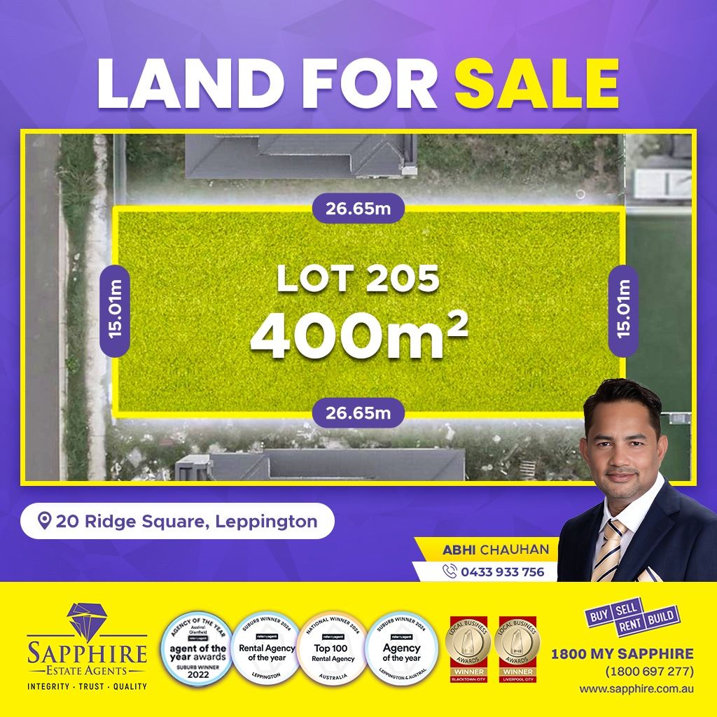 Vacant land in 204/20 Ridge Square, LEPPINGTON NSW, 2179