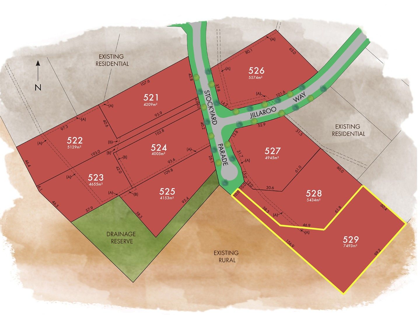 Vacant land in 529 Stockyard Parade, MUSWELLBROOK NSW, 2333