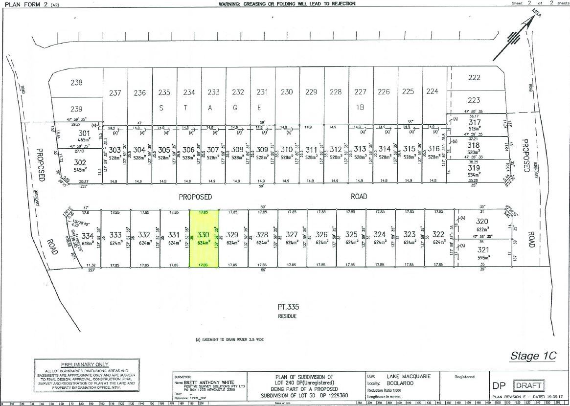 Lot 330 Weemala Estate, Boolaroo NSW 2284, Image 2