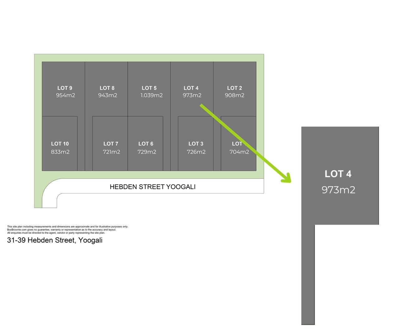 Vacant land in Lot 4/31-39 Hebden Street, YOOGALI NSW, 2680
