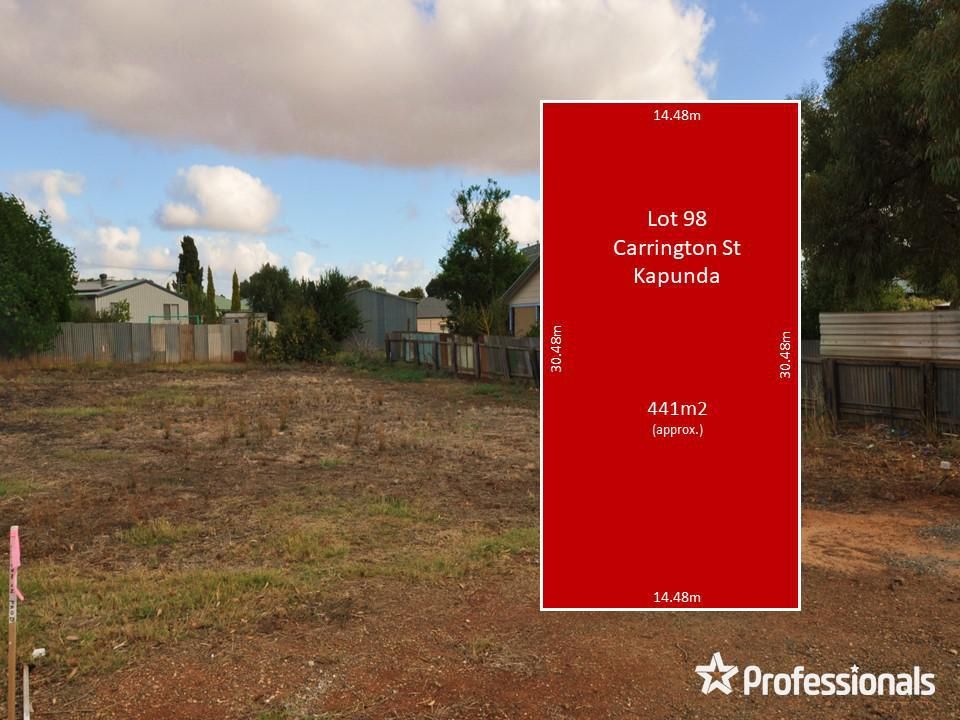 Lot Lot 98 Carrington St, Kapunda SA 5373, Image 0